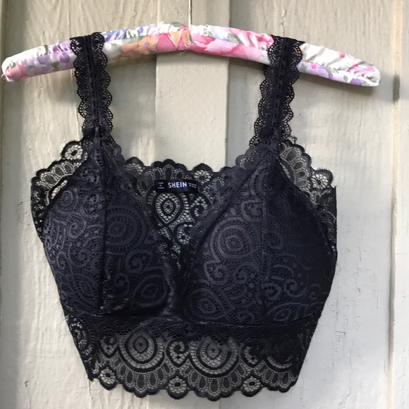 new. black lace bralette - Picture 3 of 7